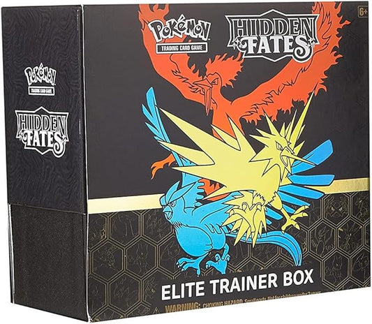 Hidden Fates Elite trainer Box Live Open