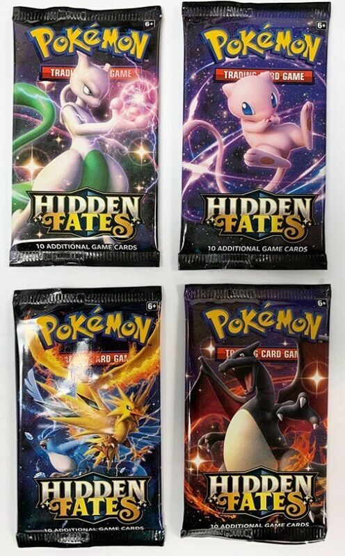 Hidden Fates Booster Pack Live Open